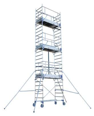 Image du produit ECHAFAUDAGE ALU TOTEM 2 LINE 180 - 2.85M PLANCHER 0.66X1.70M