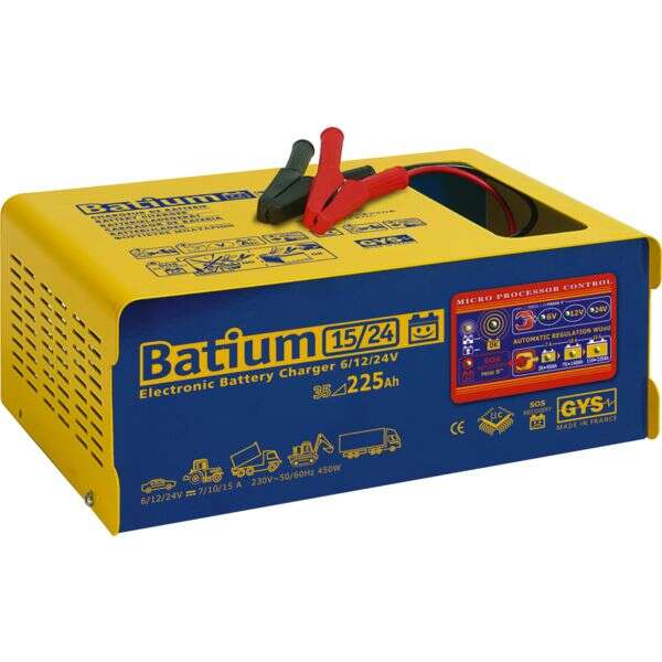 Image du produit CHARGEUR DE BATTERIE BATIUM 15-24 230V VERS 6/12/24V