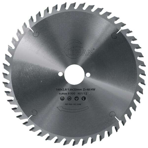 Image du produit LAME SCIE CIRCULAIRE CARBURE &Oslash; 190X48DTSX30MM FINITION