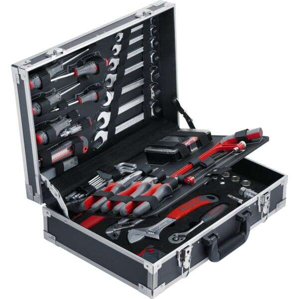 Image du produit VALISE MAINTENANCE ALUMINIUM 149 OUTILS EUROPA