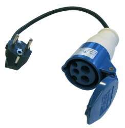 Image du produit PROLONGATEUR ADAPTATEUR 0M30 3G1.5 FEMELLE BLEU CEE17/MALE