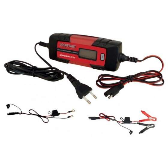 Image du produit CHARGEUR ELECTRONIQUE AUTOMATIQUE 6-12V 120AH MAX