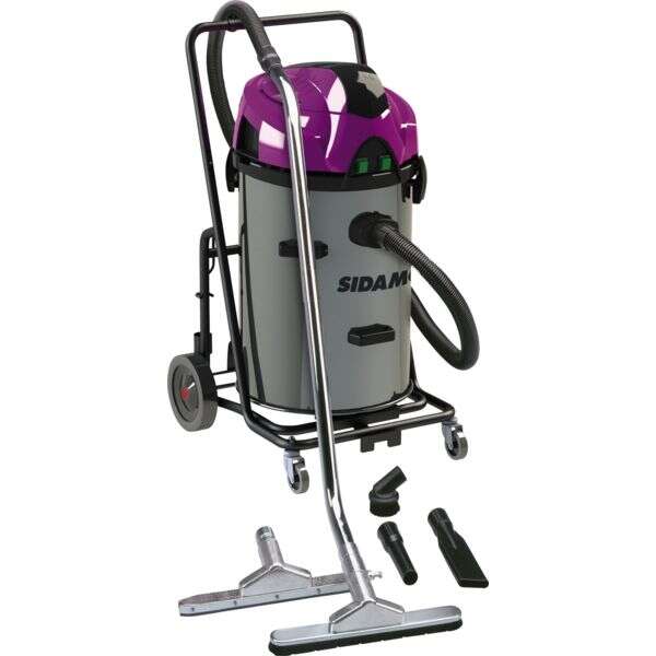 Image du produit ASPIRATEUR JET 60P CUVE POLYPRO 50L 2 X 1200W DECOLMATEUR