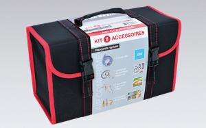 Image du produit KIT 6 PIECES CLIC RAPID AVEC SOUFLETTE, GONFLEUR, TUYAU 5 M, 3 EMBOUTS