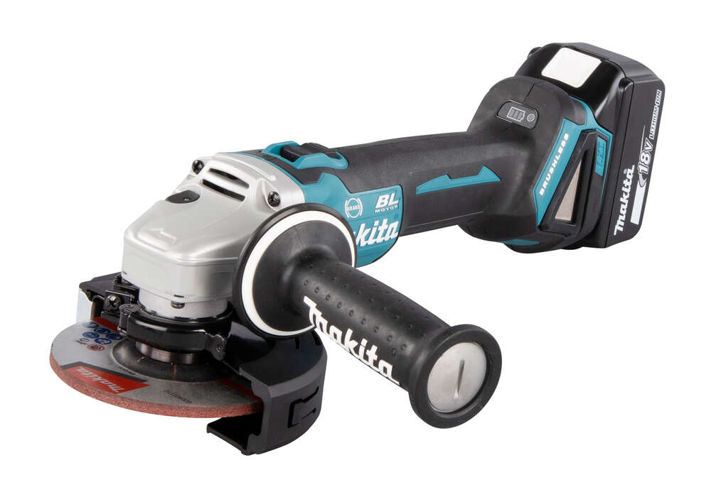 Image du produit MEULEUSE Ø 125MM DGA506RTJ 18V MAKITA AVEC 2 BAT 5AH