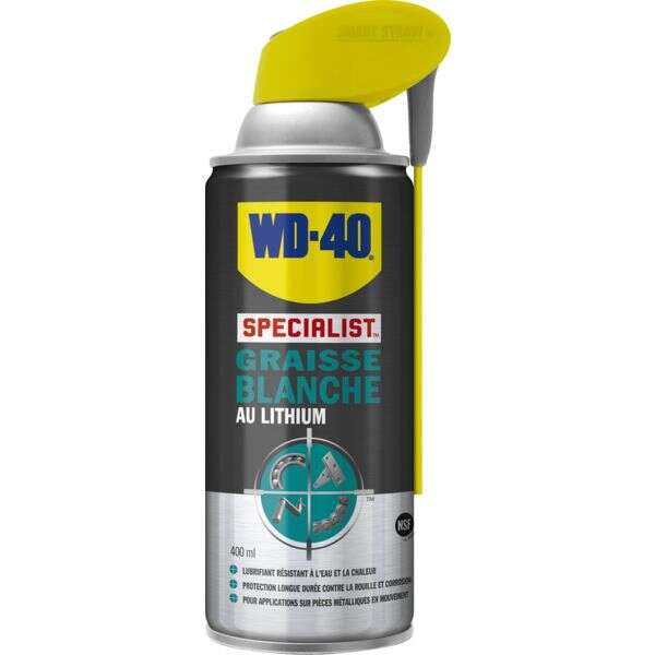 Image du produit BOMBE WD40 SPECIALIST 400ML GRAISSE BLANCHE