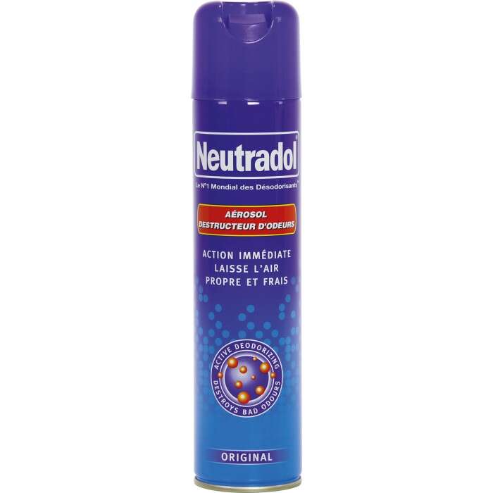 Image du produit BOMBE DESODORISANTE NEUTRADOL 300ML