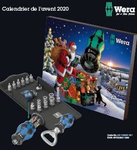 Image du produit CALENDRIER DE L AVENT 2025 WERA