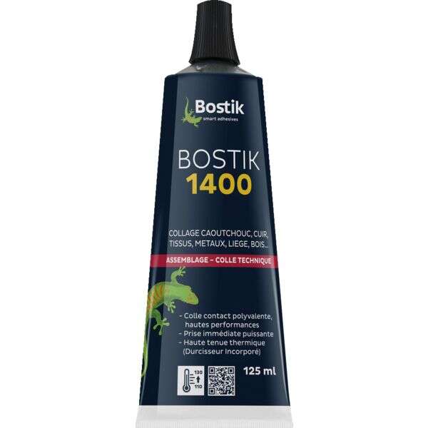 Image du produit COLLE NEOPRENE BOSTIK 1400 TUBE ETUI 125 ML