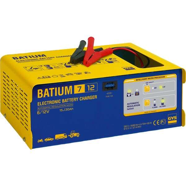 Image du produit CHARGEUR DE BATTERIE BATIUM 7-12 GYS