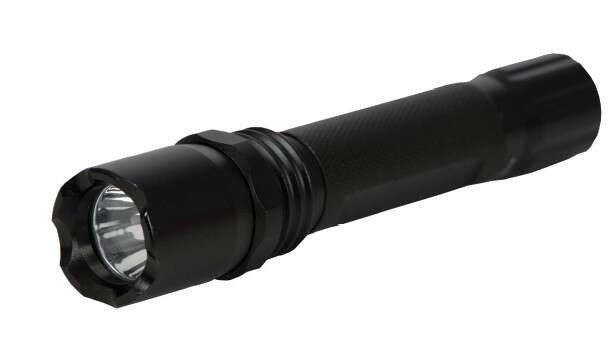 Image du produit LAMPE TORCHE ALU NOIRE LED 5W 250 LM RECHARGEABLE IP68