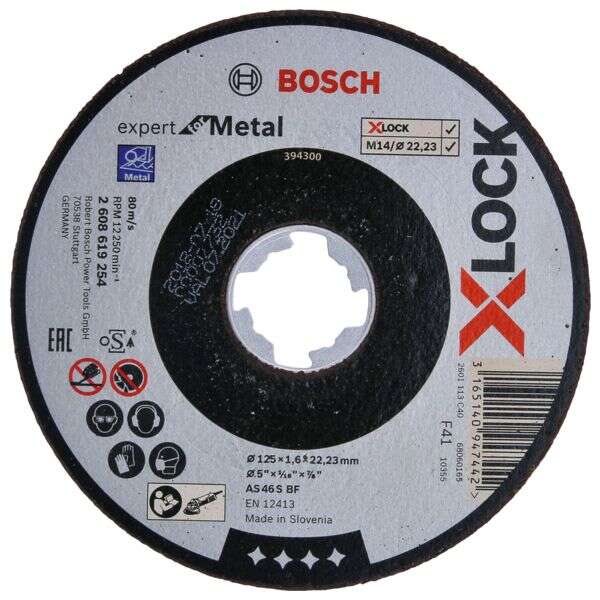 Image du produit DISQUE X-LOCK Ø 125 X 1,6MM ACIER BOSCH