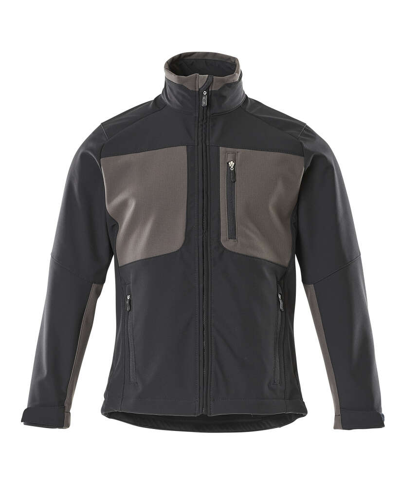 Image du produit VESTE SOFTSHELL MASCOT LAGOS GRIS NOIR