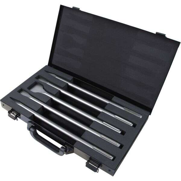 Image du produit -- COFFRET 2 PICS ET 3 BURINS DONT 1 LARGE SDS-MAX 5 PCS DIAGER