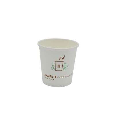 Image du produit GOBELET CAFE CARTON BLANC 18CL LOT DE 50