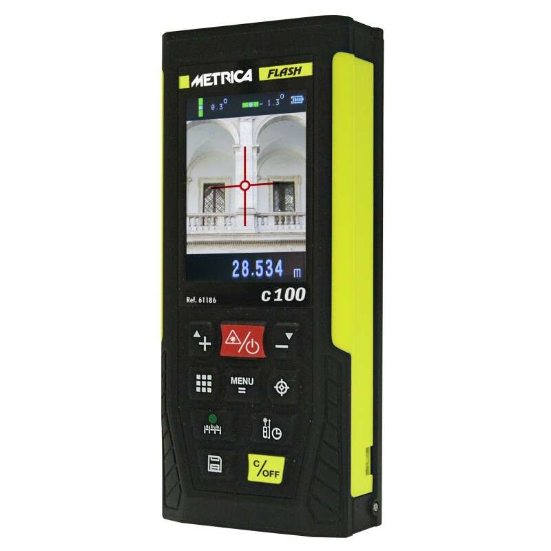 Image du produit LASERMETRE METRICA FLASH 100M AVEC CAMERAPHOTO AVEC VISEUR