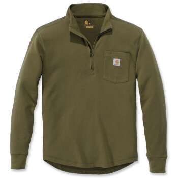 Image du produit SWEAT DEMI-ZIP COL MONTANT CARHARTT  103362 396 VERT