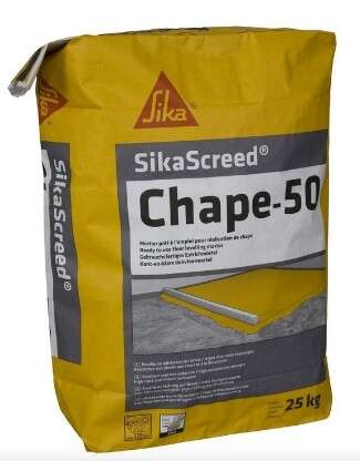Image du produit SIKA SCREED CHAPPE 50 GRIS SAC DE 25 KG
