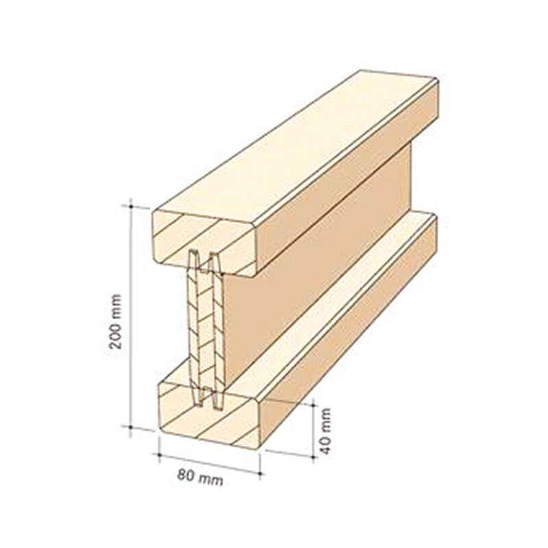 Image du produit POUTRELLE BOIS TYPE H 20 LONG  3.90 M