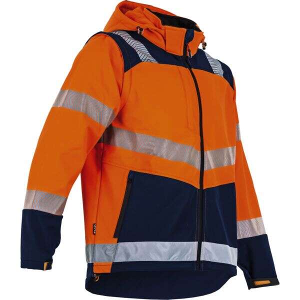 Image du produit VESTE SOFTSHELL CIBLE ORANGE FLUO 2266