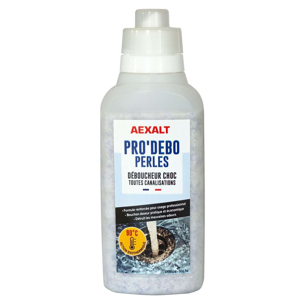 Image du produit DEBOUCHEUR CANALISATION PRO'DEBO PERLES 500 ML