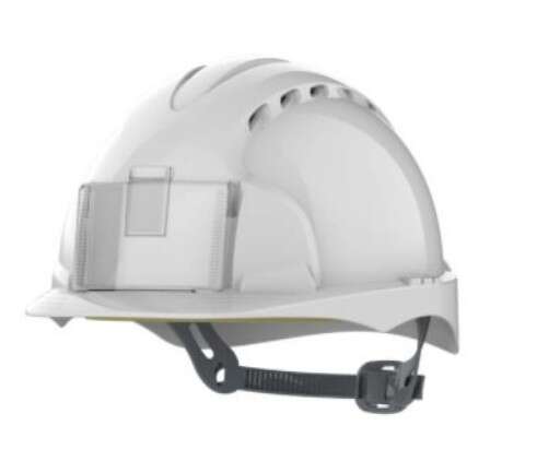 Image du produit CASQUE EVO 2 AVEC PORTE BADGE BLANC