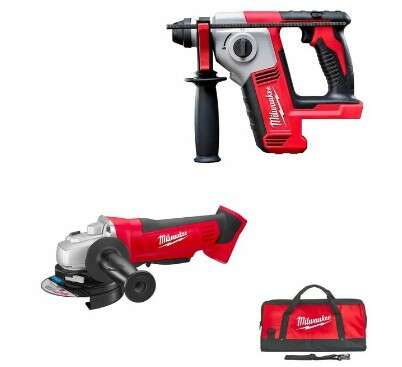 Image du produit PACK MEULEUSE M18 CAG 125X + PERFO M18 BH SDS+ MILWAUKEE SANS BATTERIE NI CHARGEUR