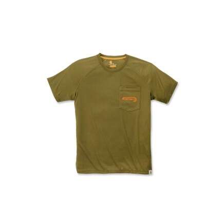 Image du produit T-SHIRT LEGER MANCHES COURTES POCHE CARHARTT VERT OLIVE 103570396