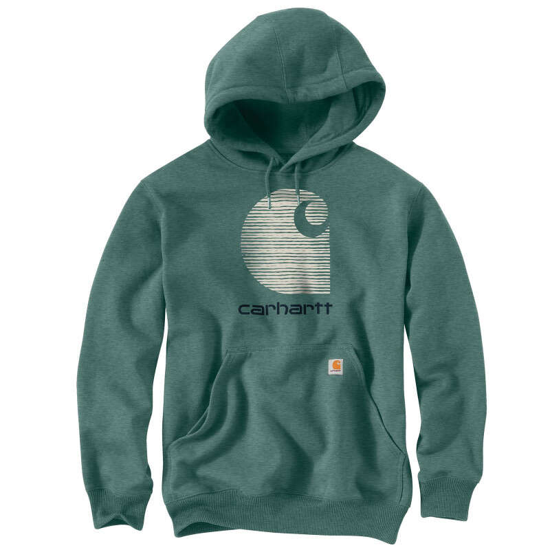 Image du produit SWEAT A CAPUCHE CARHARTT VERT GARPHIC 105431 L05