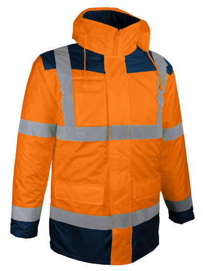 Image du produit PARKA 4 EN 1 HAUTE VISIBILITE ORANGE PARINO