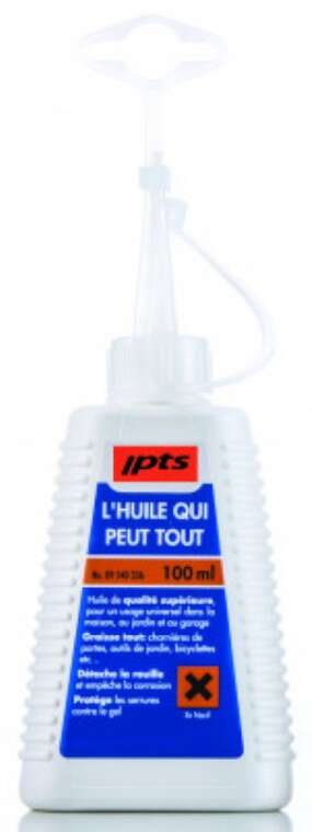 Image du produit BURETTE HUILE LUBRIFIANTE POUR OUTIL PNEUMATIQUE 100 ML