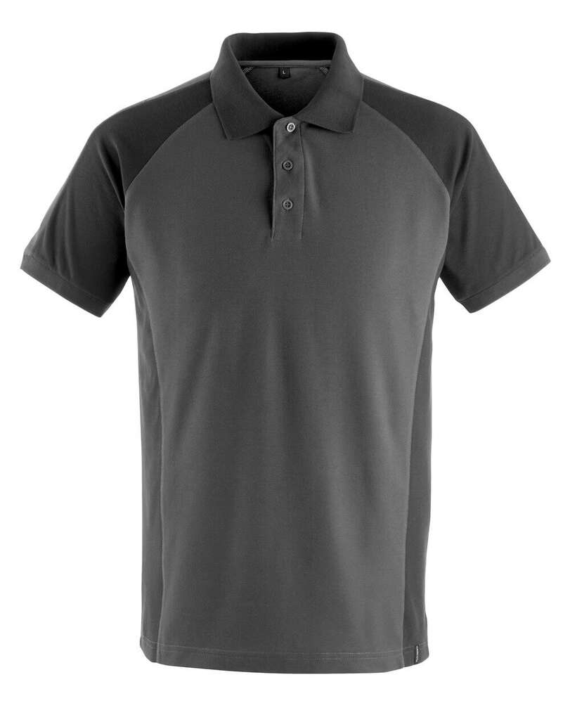 Image du produit POLO MASCOT BOTTROP COUPE MODERNE ANTHRACITE FONCE/NOIR