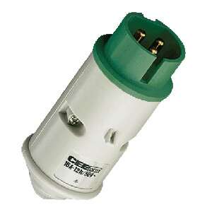 Image du produit FICHE 2P+T 32A MALE VERTE PVC 42V IP44 POUR AIGUILLE