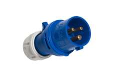 Image du produit FICHE BLEU MALE 2P+T 16A PVC 220V C.E.