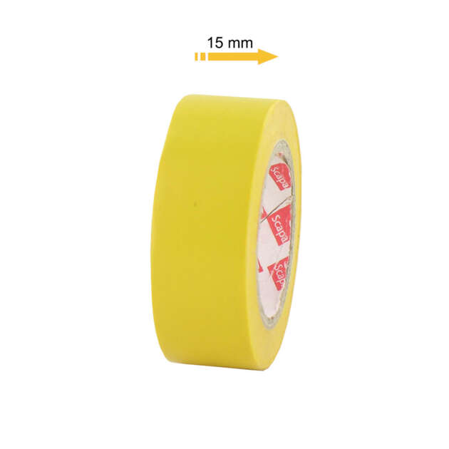 Image du produit ADHESIF PVC JAUNE 10M X 15MM