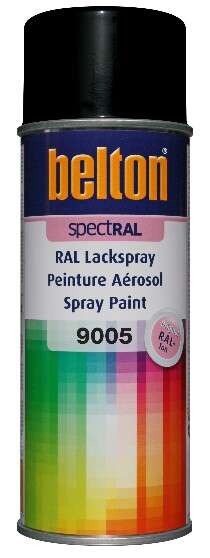 Image du produit BOMBE PEINTURE RAL 9005 NOIR BRILLANT 400ML