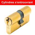 Image du produit CYLINDRE F5S 30X30 NICKELE ENTROUVRANT N°KA3 3 CLES