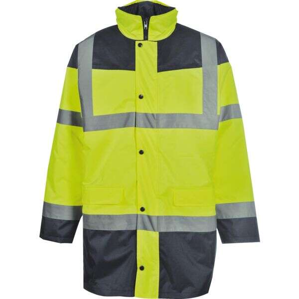 Image du produit PARKA SIGNAL FLUO JAUNE / MARINE CL3 RETRO