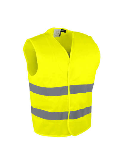 Image du produit GILET JAUNE FLUO DOUBLE BANDES CLASSE II  XL