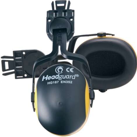 Image du produit COQUILLES ANTI BRUIT JAUNE 23DB MONTABLE SUR CASQUE