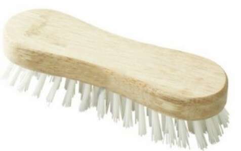 Image du produit BROSSE A LAVER VIOLON NYLON BLANC 17 CM