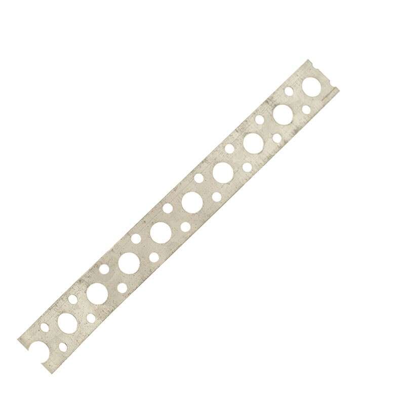 Image du produit BANDE PERFOREE 25M X 20MM ACIER GALVANISE PERCEE 6 MM