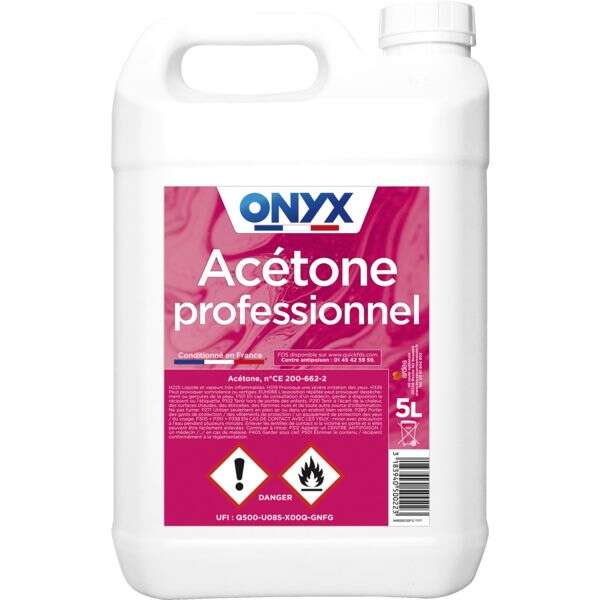 Image du produit ACETONE BIDON 5 LITRES