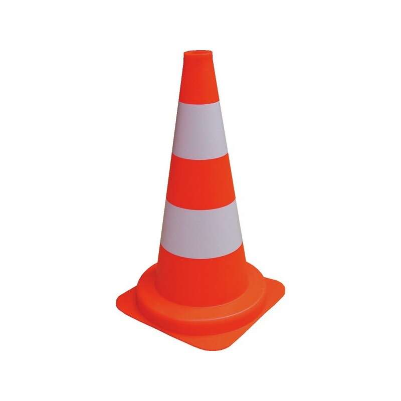 Image du produit BALISE CONE SIGNALISATION K5 75CM 3.1KG PVC