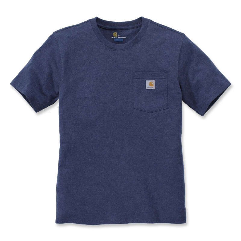 Image du produit T-SHIRT MANCHES COURTES POCHE CARHARTT 103296 413 BLEU FONCE