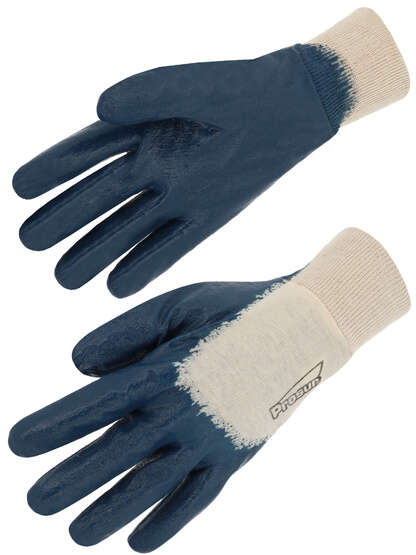 Image du produit GANT ENDUIT 3/4 NITRILE BLEU DOS AERE T10