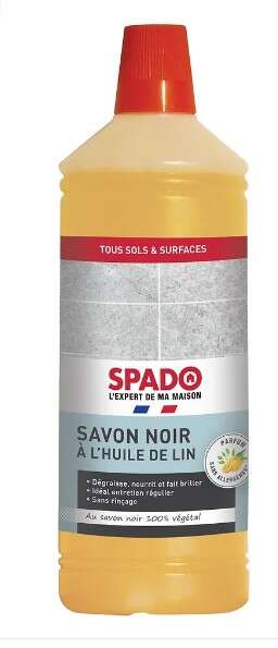 Image du produit SAVON NOIR À L'HUILE LIN 1L SPADO