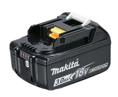 Image du produit BATTERIE MAKITA BL1830B LI-ION 18V 3A +JAUGE DE CHARGE