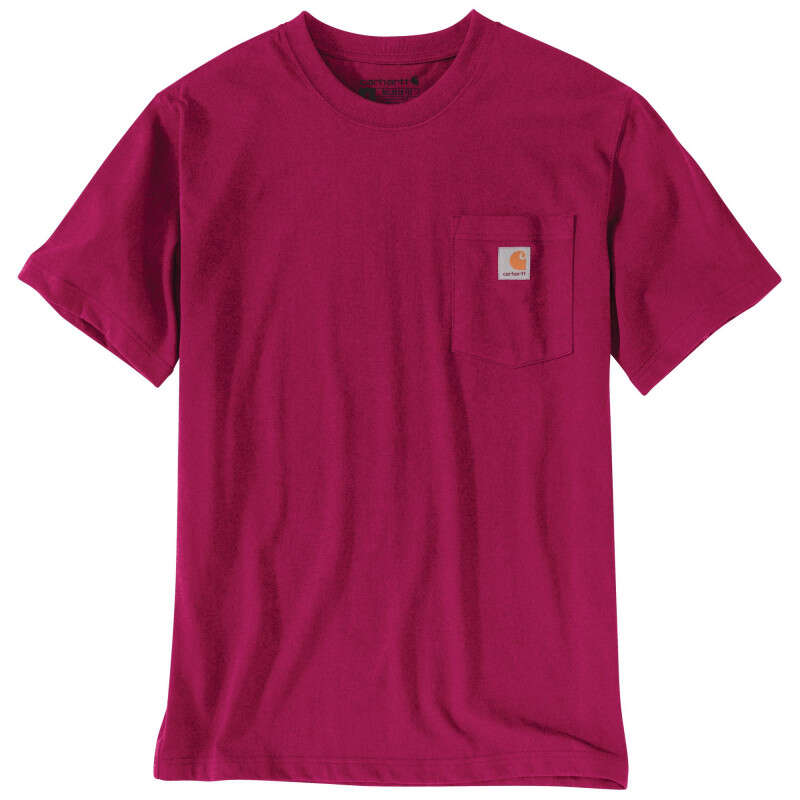 Image du produit T-SHIRT MANCHES COURTES POCHE ROUGE-ROSÉ CARHARTT 103296 R96