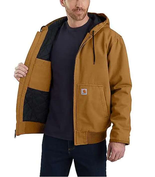 Image du produit BLOUSON CARHARTT MARRON DUCK ACTIVE 104050 BRN